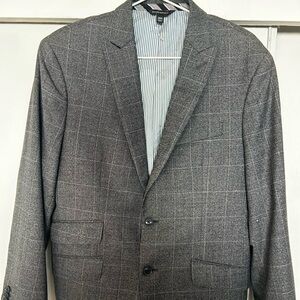 (Read Description) Men’s banana republic Gray Checkered Men's Blazer